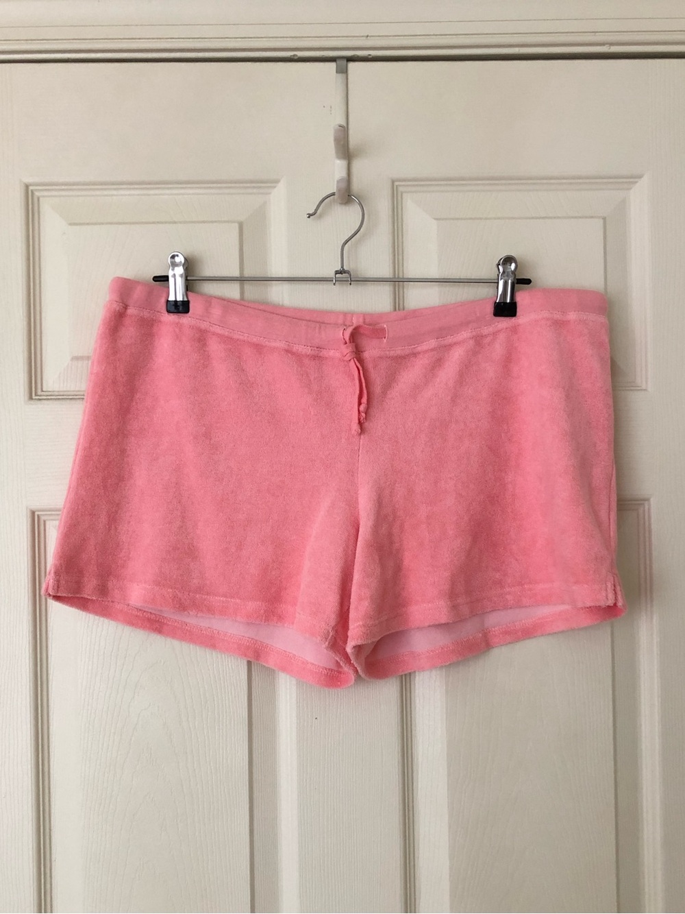Red Envelope Cotton Blend Terry Pajama Shorts Size XL